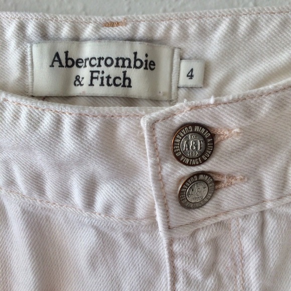 Abercrombie & Fitch White Mini Skirt - Picture 3 of 5